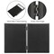 Americanflat Hinged Picture Frame with Wide, Beveled Molding and Shatter-Resistant Glass - Modern Metal Picture Frame Displays Two Photos - Elegant Photo Frames for Tabletop Display